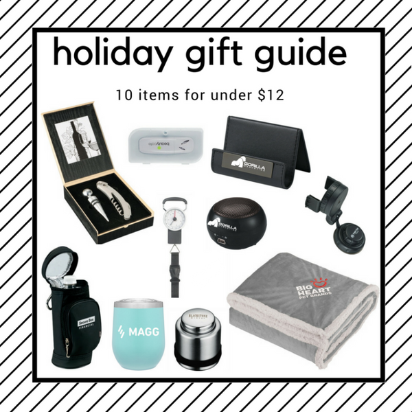 10 Holiday Gifts For Under $12!